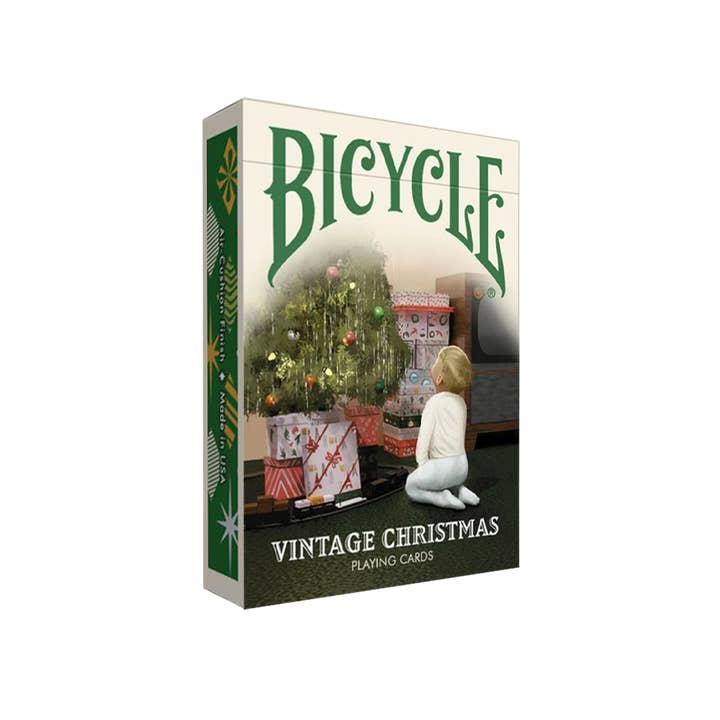 Bicycle Vintage Christmas Playing Cards for wholesale by Collectible Playing Cards
