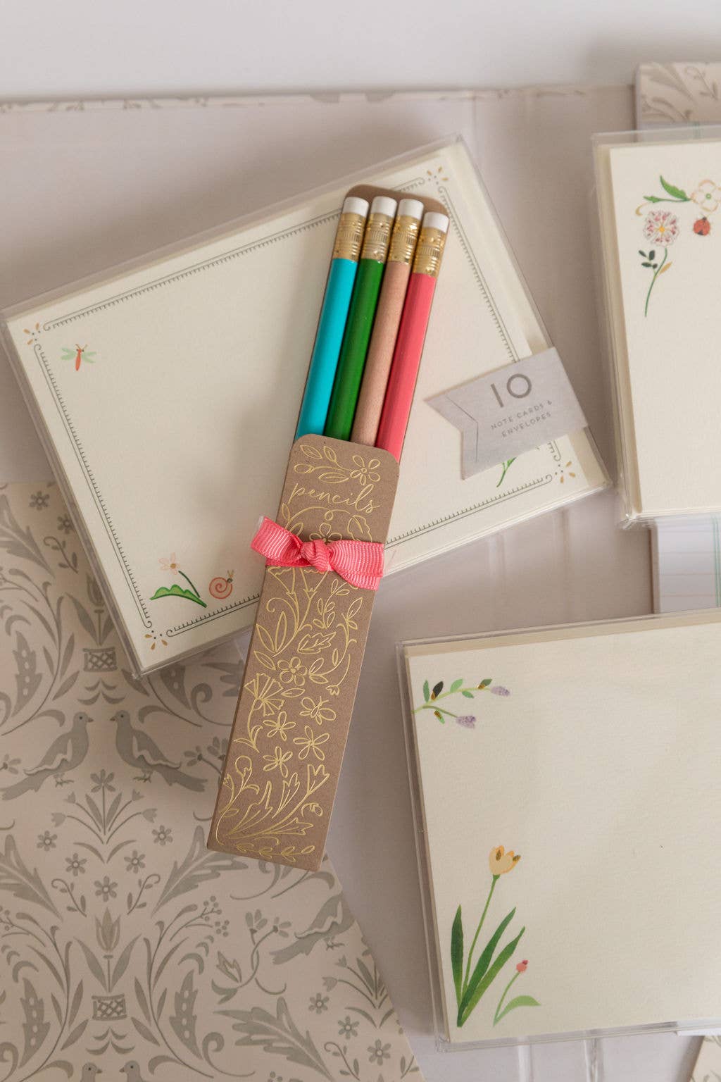 Karen Adams Designs - Wholesale Pencil - Strawberry Pencil Set3