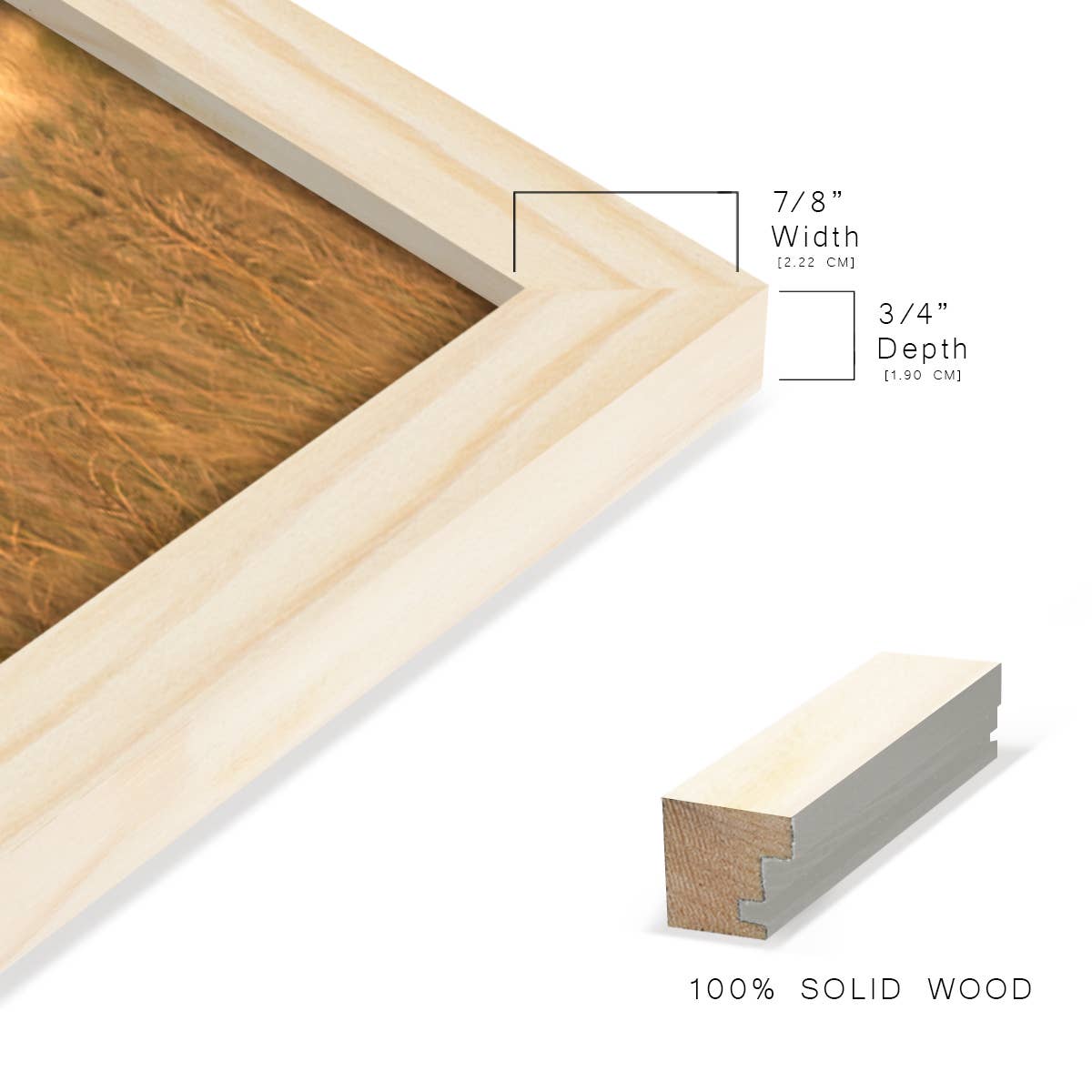 Wexford Home - Wholesale Picture Frame - Photo Frame. Real Wood with Woodgrain, Palo Santo18