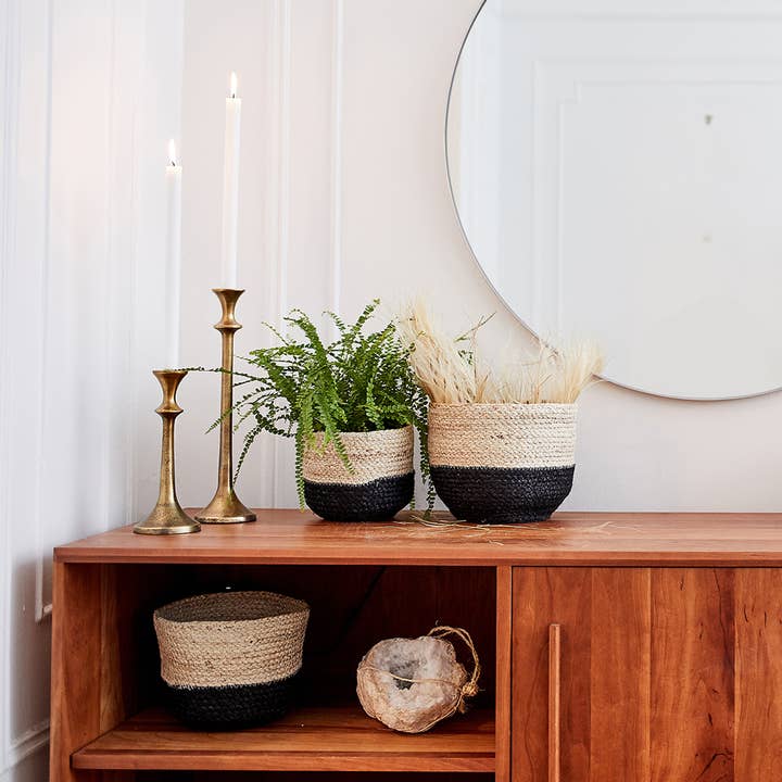 KORISSA - Wholesale Basket - Handwoven Wicker Storage Basket • Naiya Bin-Set of 32