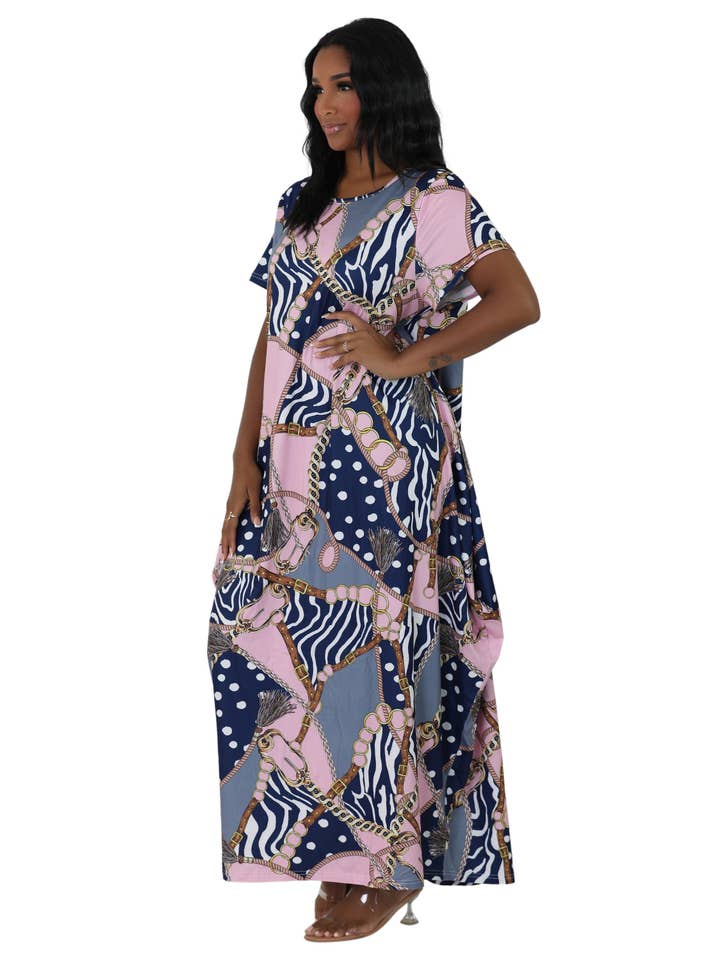 Advance Apparels - Wholesale Dress - Women's - Long Kaftan/Dress 2222/D21004
