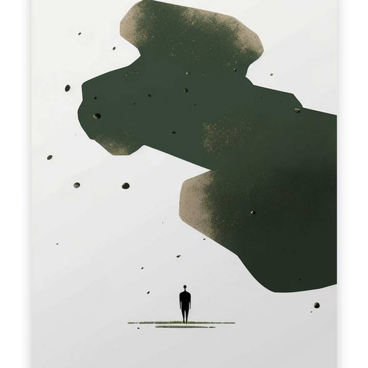 Gallery Set #3 Abstract Minimalist Artwork Wall Print for wholesale by ArtbyHaise