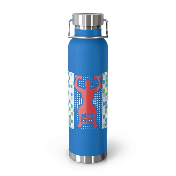 RC'nSONS - Wholesale Water Bottle - Fitness Water Bottle, 22oz Copper Vacuum Insulated - Stay Hydrated During Workouts