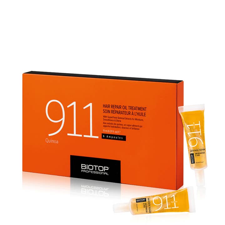 911 Quinoa Hair Repair Ampoules for wholesale by Biotop Professional