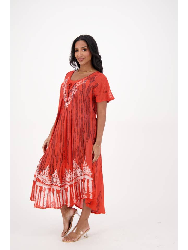 Cap Sleeve Assorted Umbrella Dresses 22124 for wholesale on Faire
