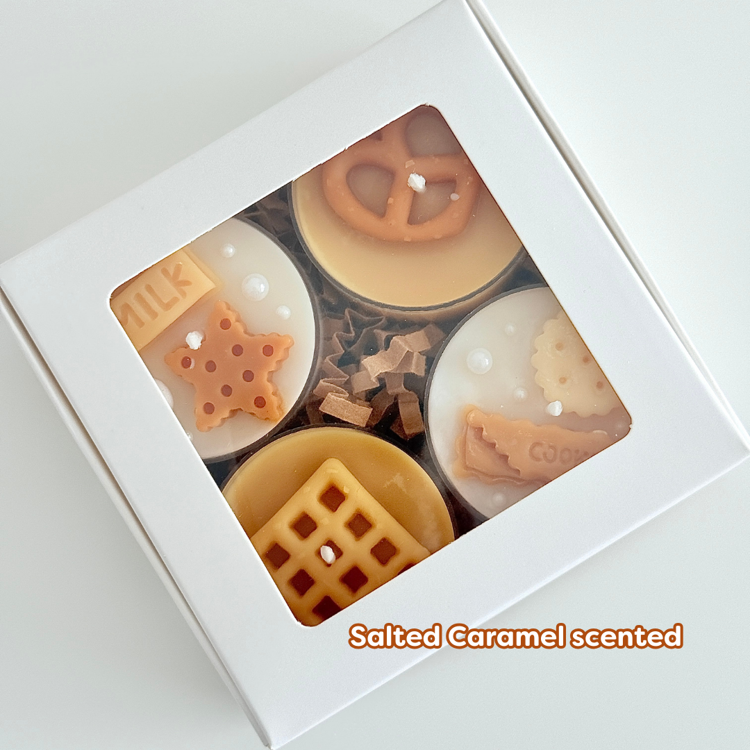 The Cutest Hits - Vente Bougies chauffe-plats - Ensemble de Bougies Chauffe-plat Parfumées Cookie1