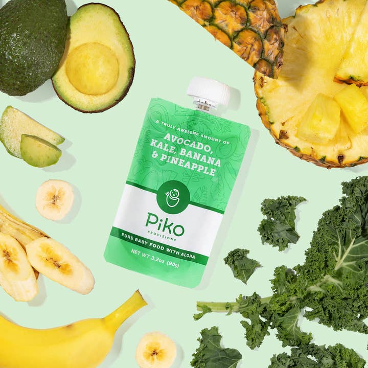 Avocado, Kale, Banana & Pineapple for wholesale by Piko Provisions