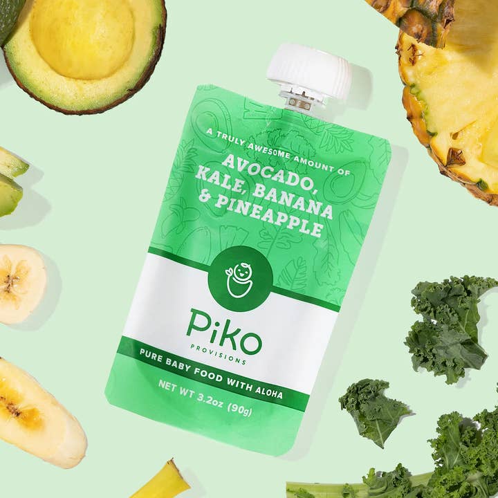 Piko Provisions - Wholesale Fruit Snacks - Avocado, Kale, Banana & Pineapple