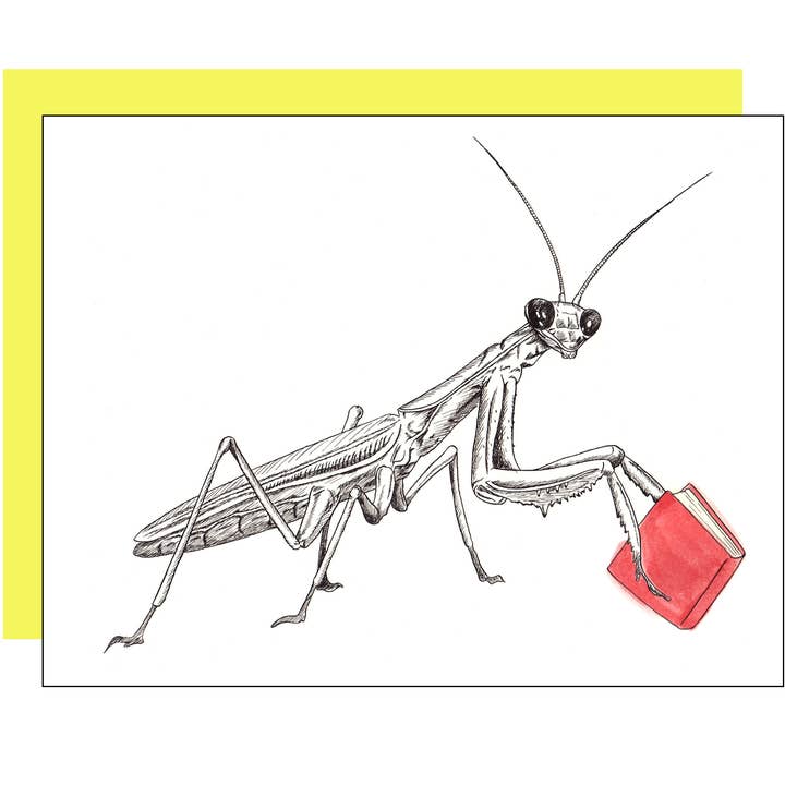 Carte Mante Priante pour la vente par Erin A. Ellis