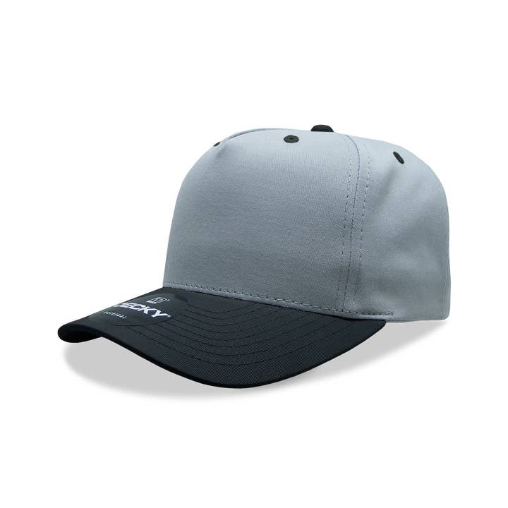 The Park Wholesale - Vente Casquette de baseball – unisexe - Decky 6024 - Casquette structurée en mélange de coton et de polyester à 5 panneaux à profil moyen - 60242