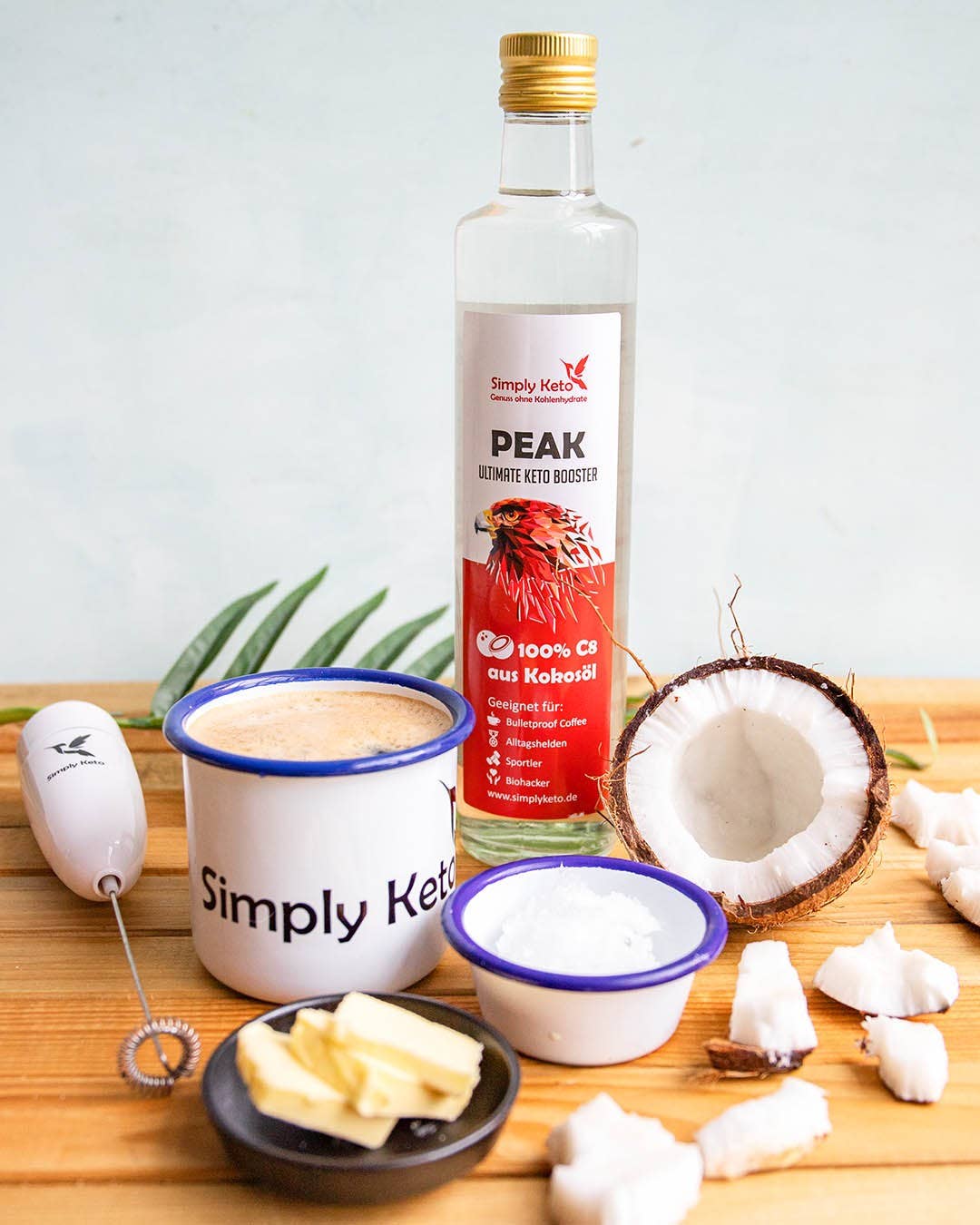 Simply Keto – Großhandel Speiseöl – Peak C8-Öl 500ml3