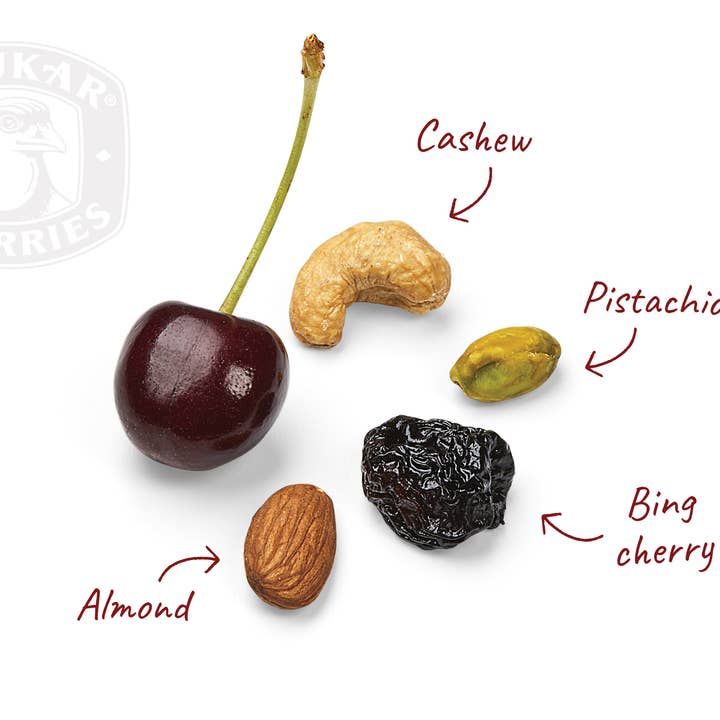Chukar Cherry Company - Wholesale Nuts - 1.85 oz Nuts Over Bings - Fruit and Nut Energy Mix