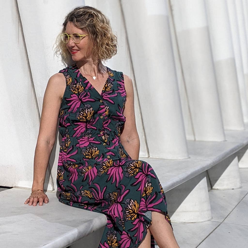 Super Bison - Wholesale Craft Sewing Kit - Dress Pattern Poem (32 to 52)25