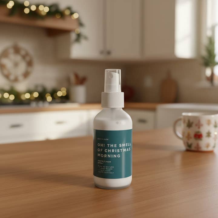 Grace & Glow Holiday Room & Linen Spray - Oh! Christmas Tree for wholesale by Kendranique's Creations