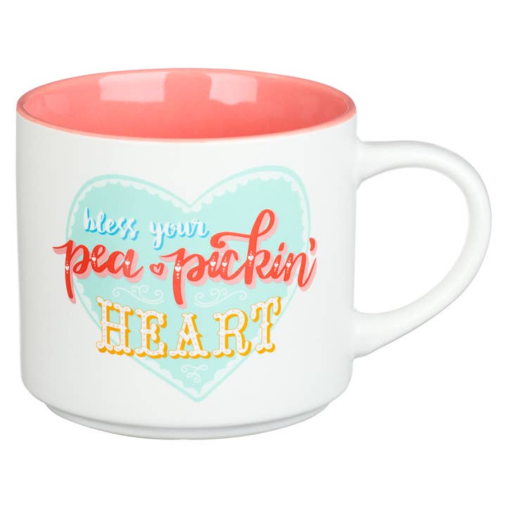 Christian Art Gifts - Wholesale Coffee Mug - Mug Ceramic Pea Pickin' Heart