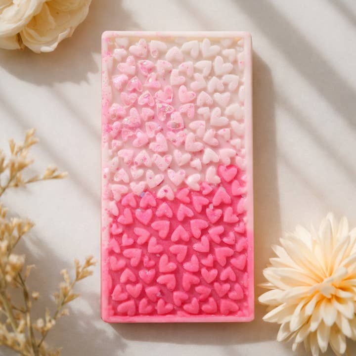 XL Heart Wax Melt Bar for wholesale by Shine Bright Home Fragrance
