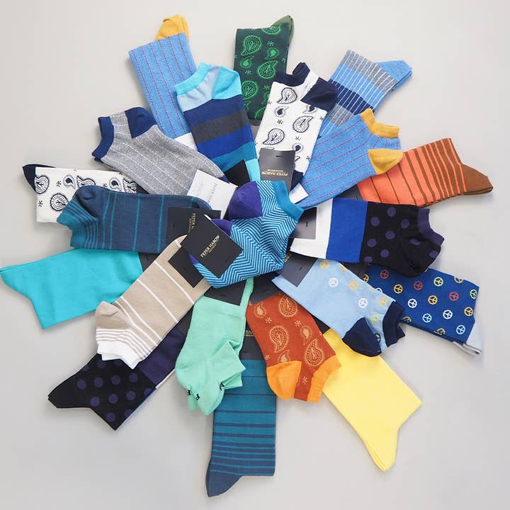 Herrarnas ultimata sommarpaket - Medium för wholesale av Peper Harow Socks