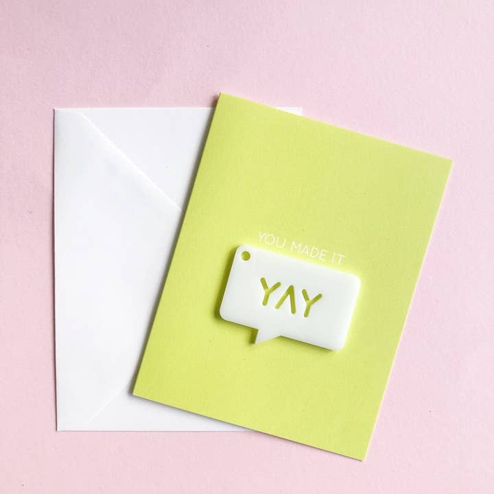 YAY Charm Card - 6 Unidades para venta al por mayor de Label Circus