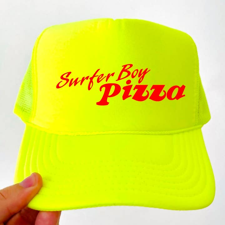 Rad Hat Society – Großhandel Trucker-Cap – Unisex – Surfer Boy Pizza//Fremde Dinge