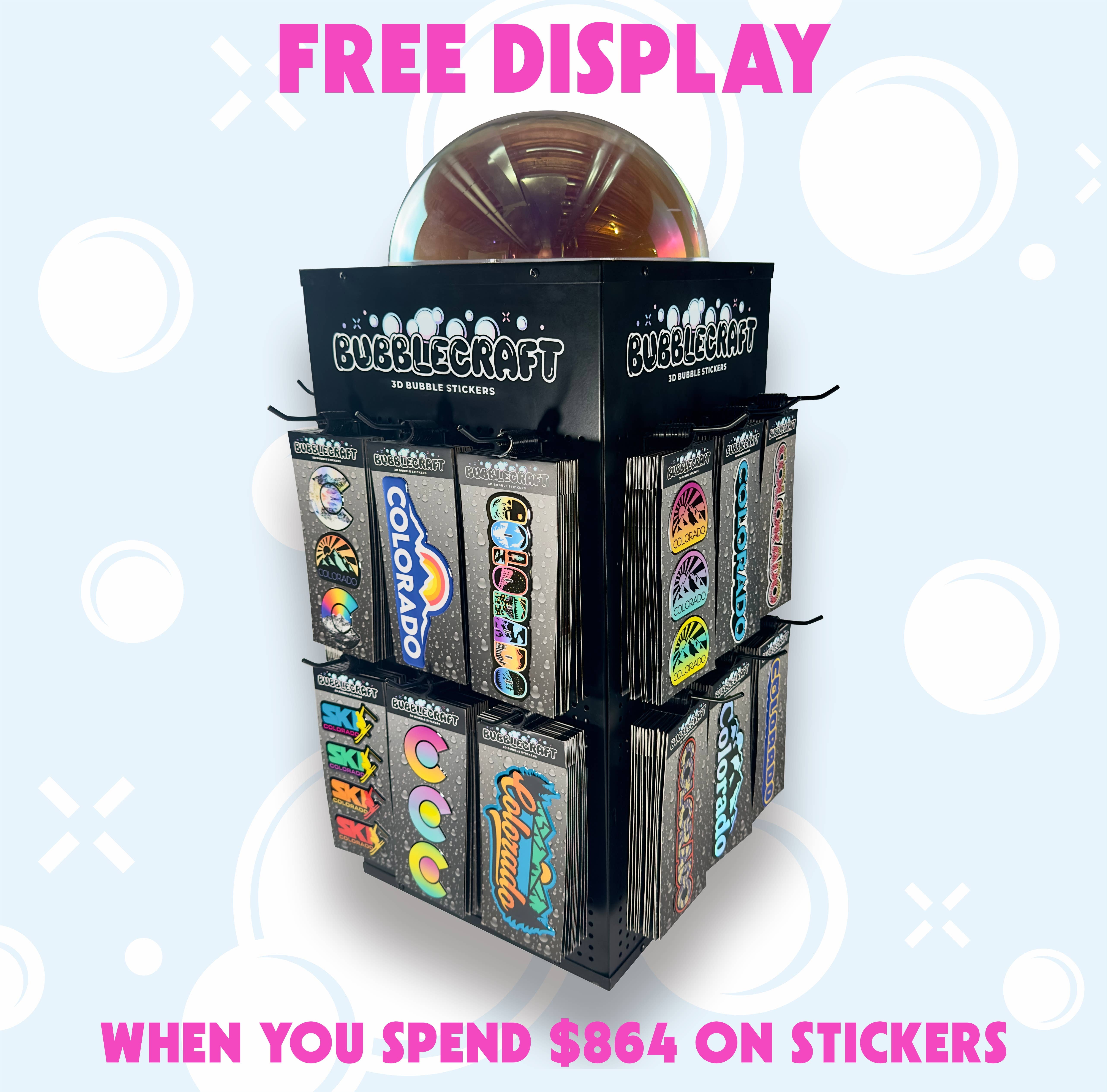 Bubblecraft – Adesivo por atacado – Autocolante 3D de Recordação "Virginia é para Amantes"1