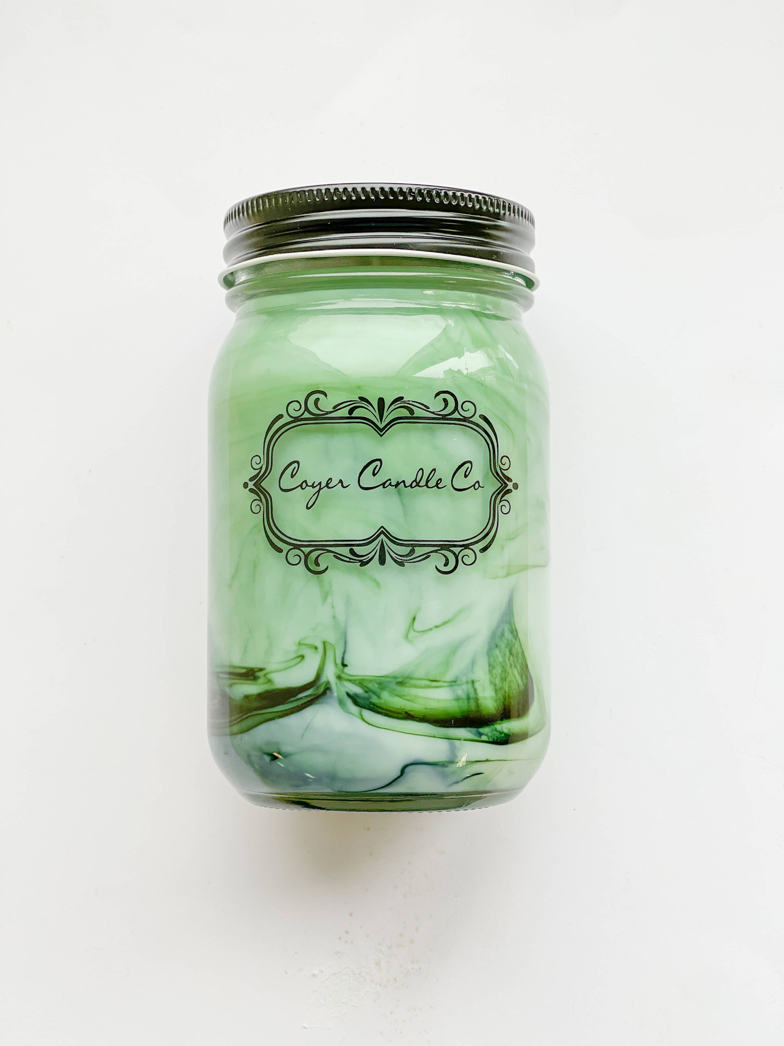 Coyer Candle Co. - Venta al por mayor Velas en tarros - Velas Mason Jar de 16 onzas, colección de invierno y Navidad3