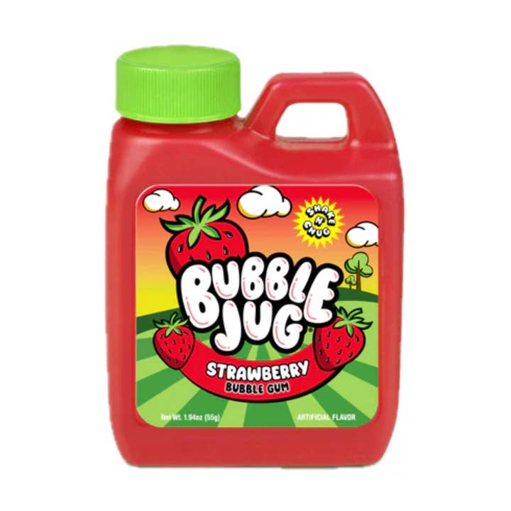 Bubble Jug Strawberry Bubble Gum 1.94oz - 12ct for wholesale by I Got Your Candy