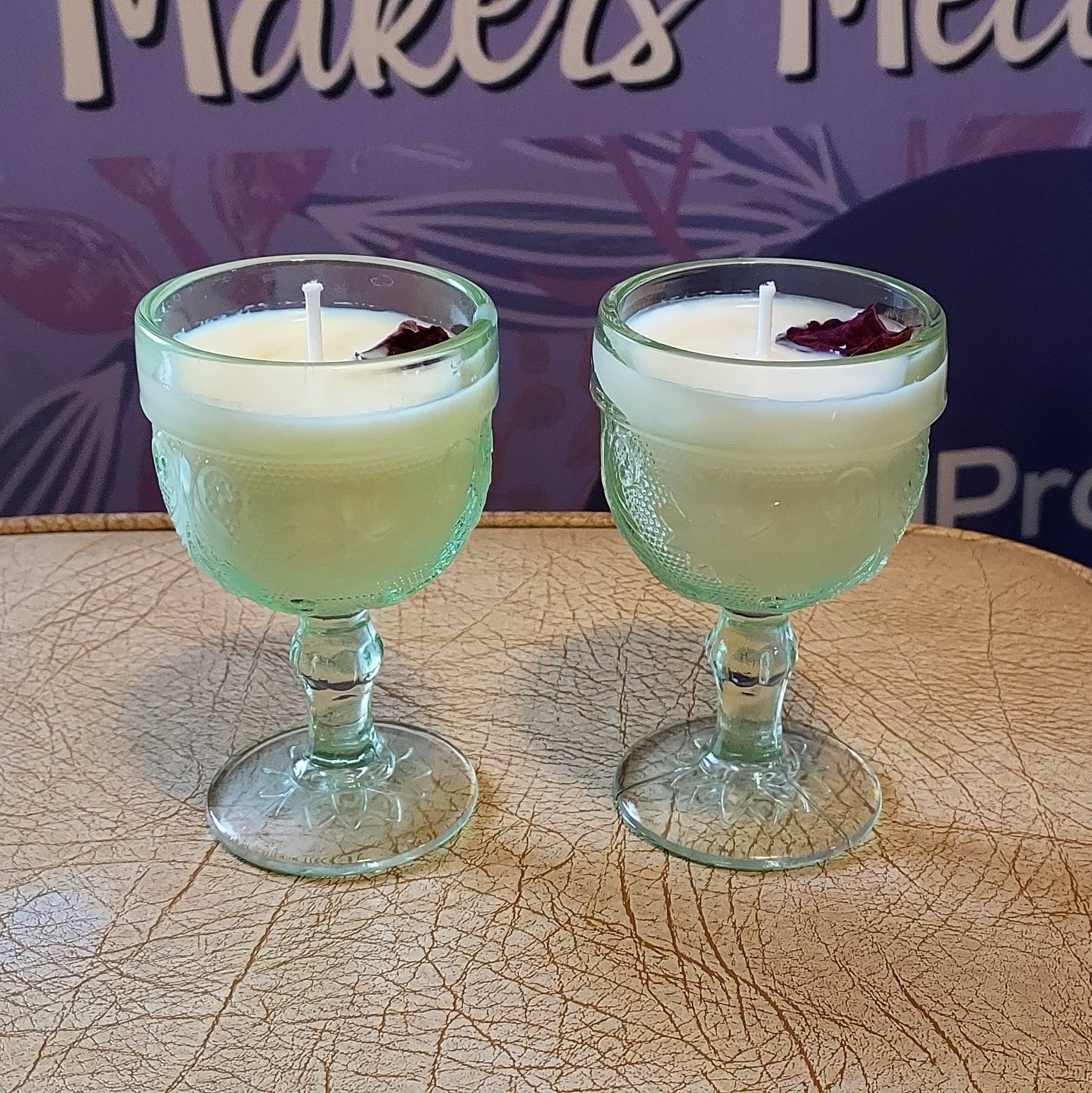 SpillProofLiquid - Wholesale Jar/Filled Candle - Custom Handcrafted Upcycled Container Candles11