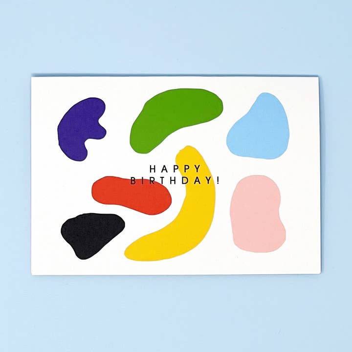 Mini carte Happy Birthday pour la vente par STUDIO TODD