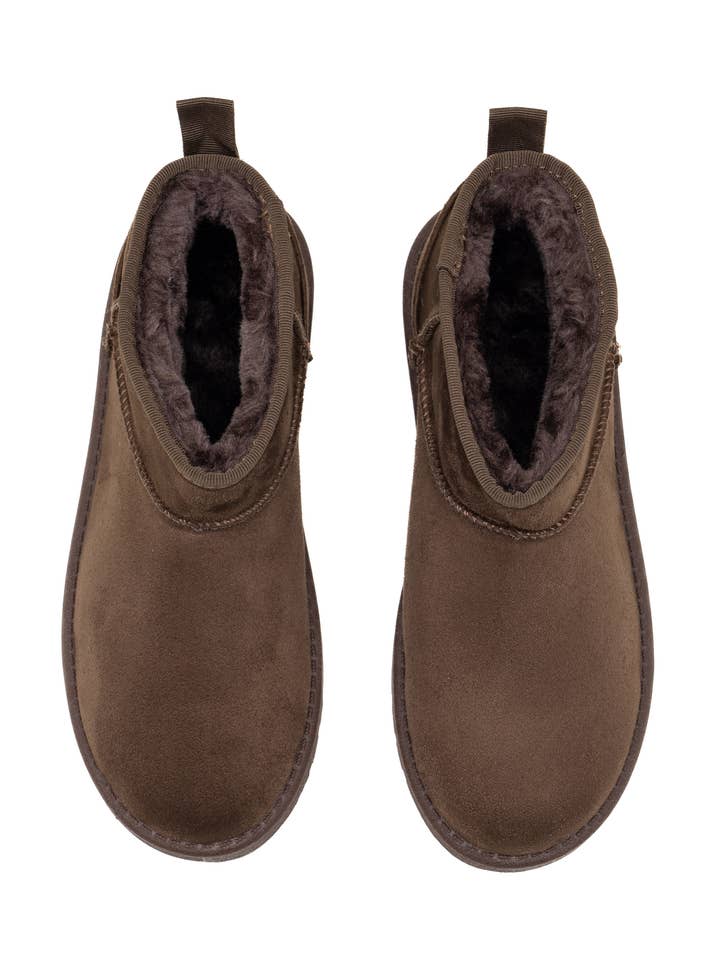 C'M PARIS – wholesale Booties – Women's – Low Platform Sole Lined Ankle Boot 643124