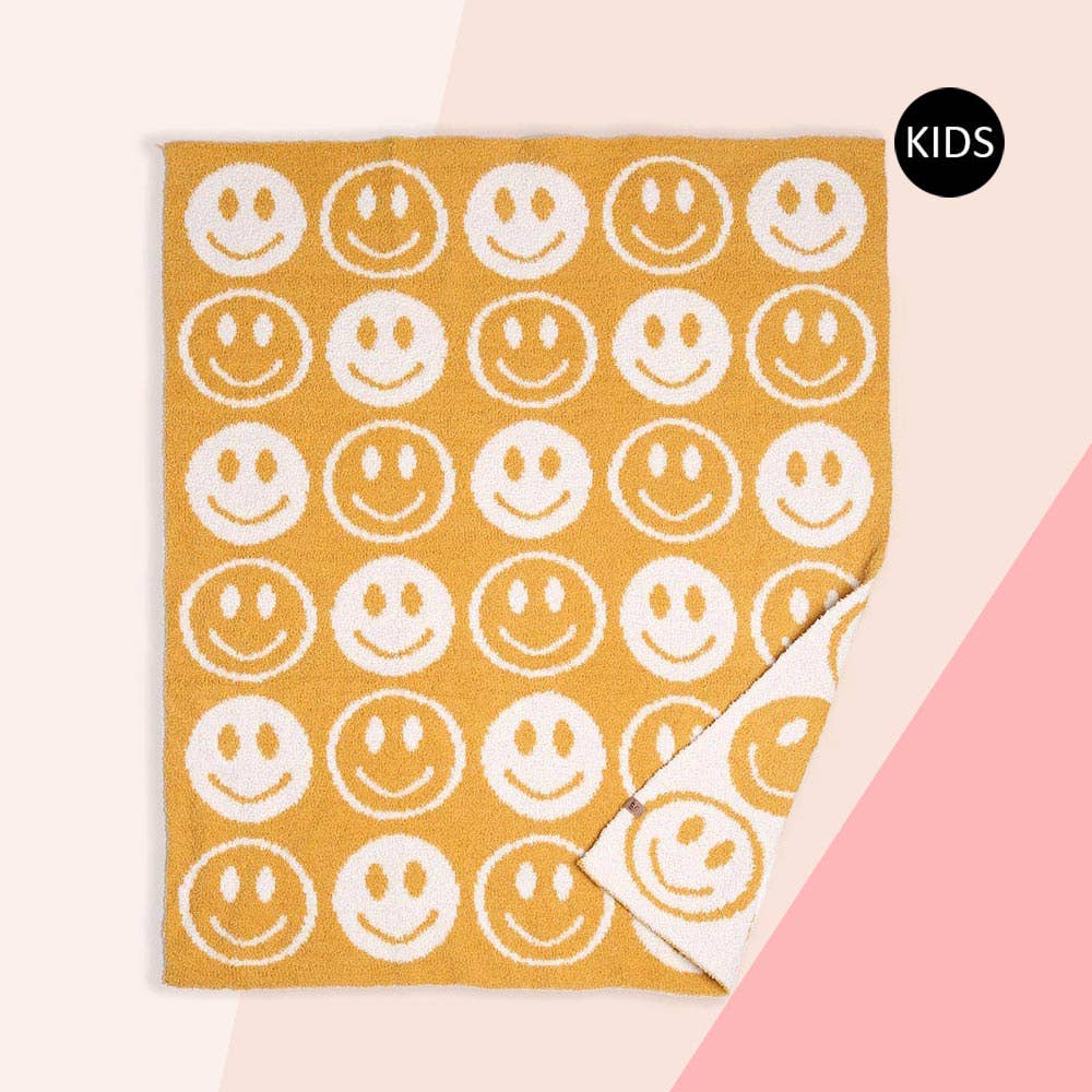 Sensibling Corp. - Wholesale Bedding Blanket - Kids & Baby - Smile Patterned Reversible Kids Throw Blanket19