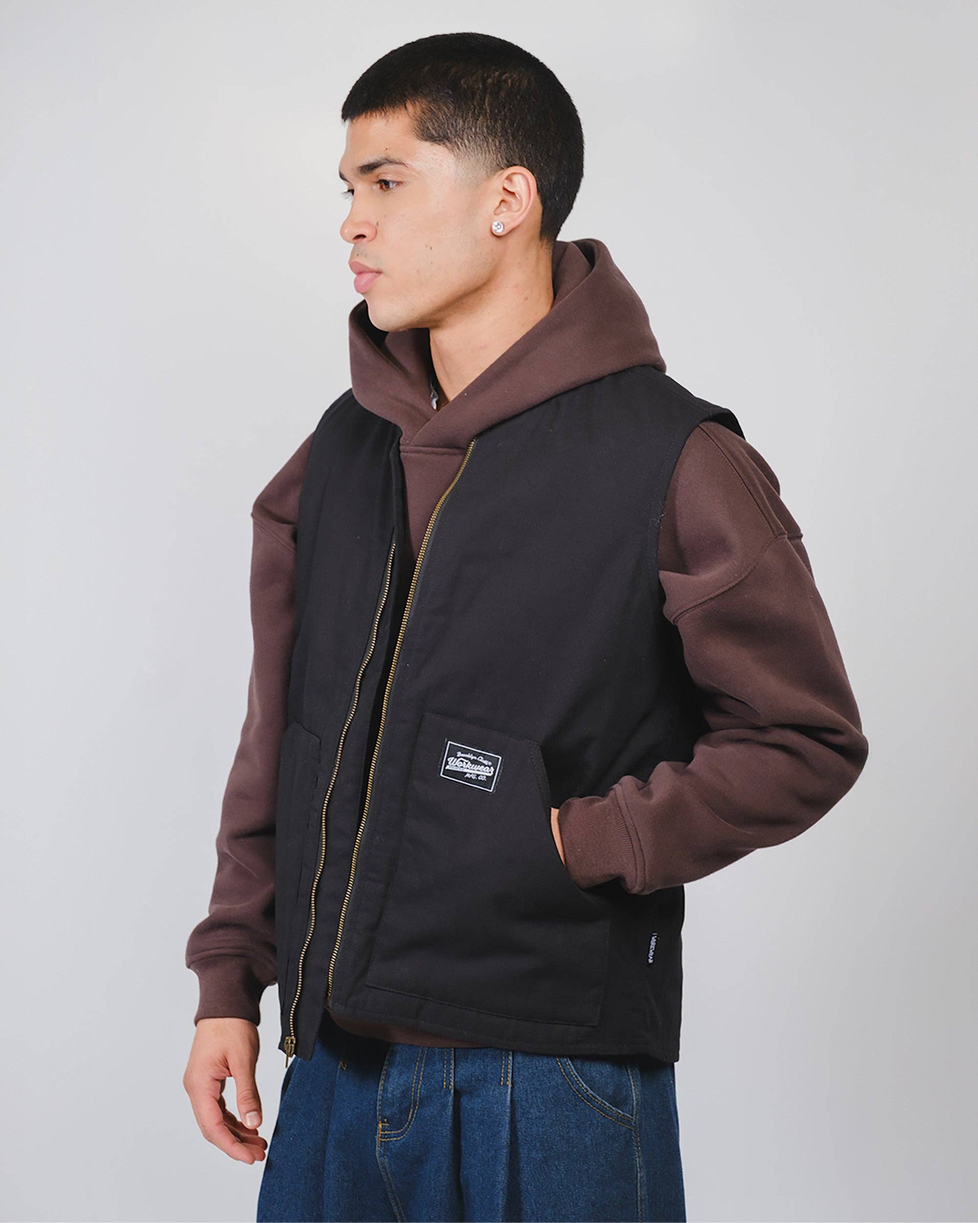 Brooklyn Cloth - Wholesale Outerwear Vest - Men's - Canvas Workwear Vest2