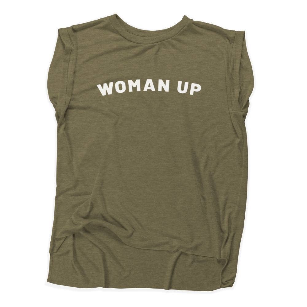 The Spark Company – wholesale T-shirt – women's – Woman Up Muscle T-Shirt6