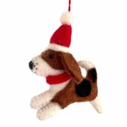 Cão Beagle por atacado de Santa and friends