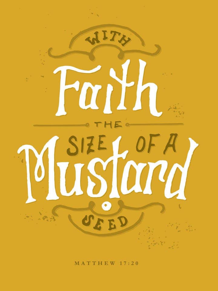 With Faith - Senfkörner-Pakete für den Großhandel von Bentley Seed Co.