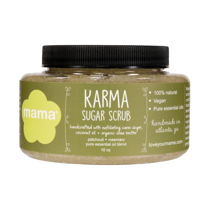 Karma Scrub voor wholesale door Mama Bath + Body