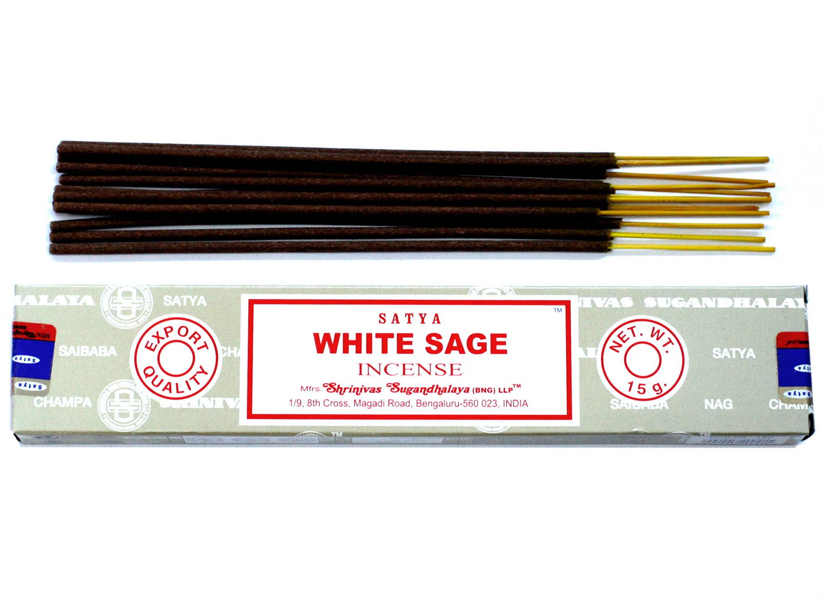 AWGifts Europe - Wholesale Incense - Satya Incense 15gm - White Sage1