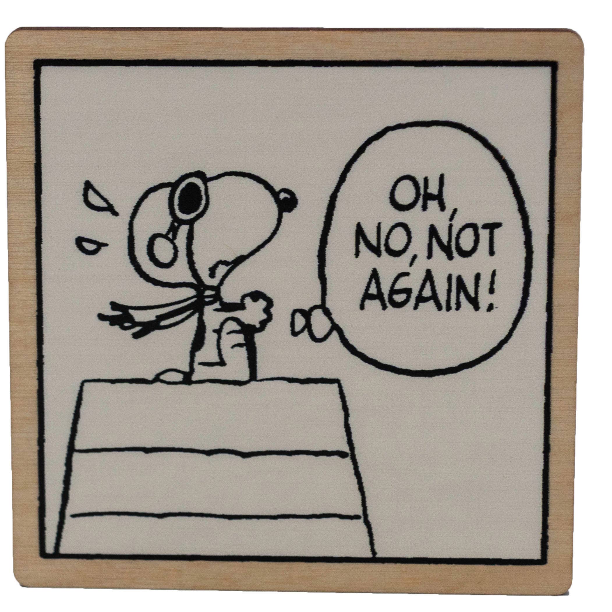 LaserMach - Wholesale Onderzetters - Peanuts® / Snoopy Onderzetter Set – 3 sept. 1980 (Set van 4)3