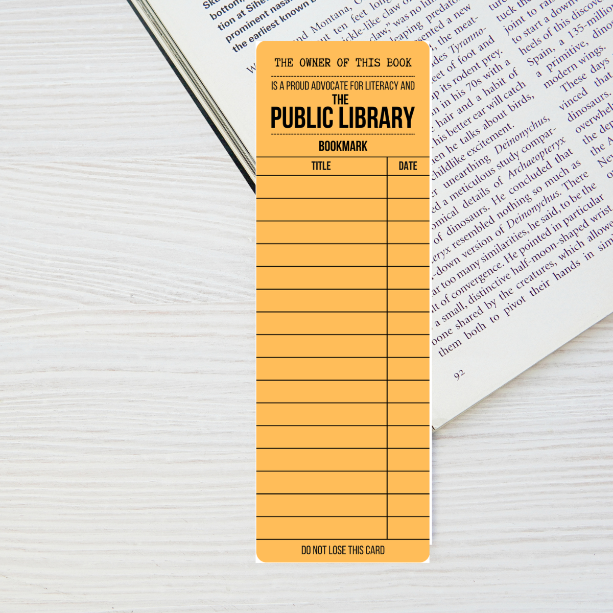 inviting affairs paperie - Wholesale Bookmark - Public Library Bookmarks 4