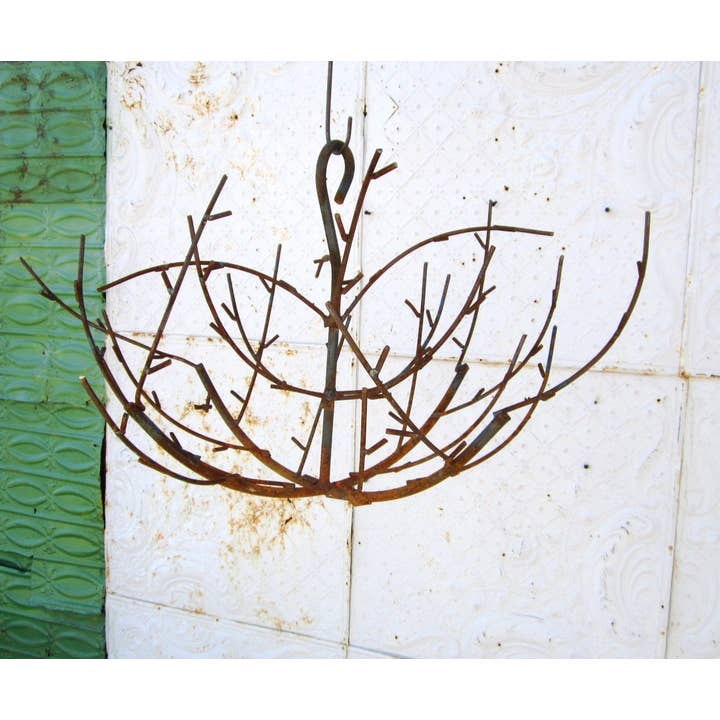 Garden Iron And More - Wholesale Outdoor Ornament/Decor - Hanging Branch Tree with Loop on Top2