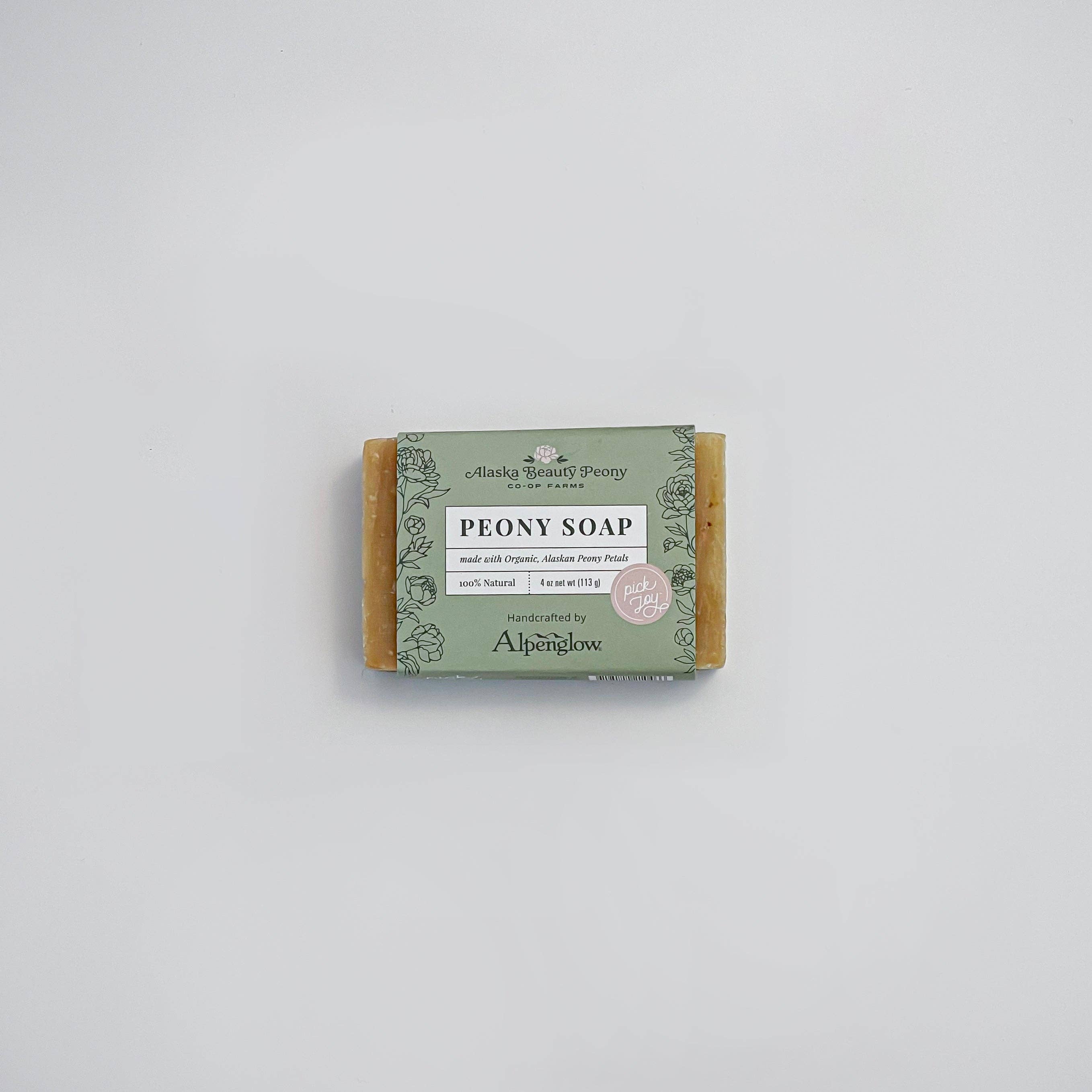 Alaska Beauty Peony Cooperative – wholesale Bar Soap – Peony Soap1