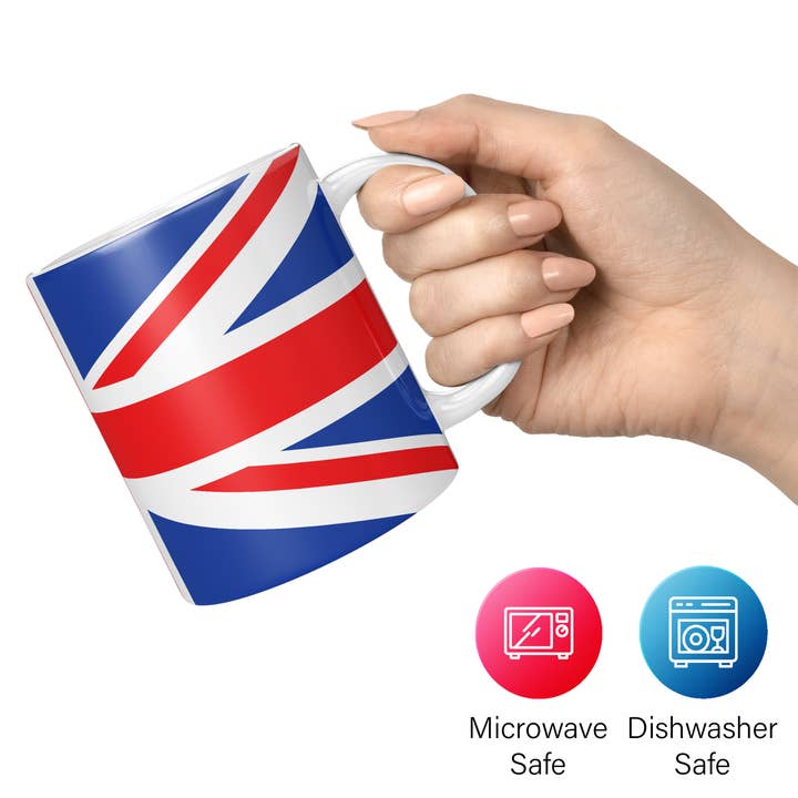 Mug Monster – Engroshandel Kaffekrus – Union Jack Full Wrap Flag Mug, Storbritannien Storbritannien