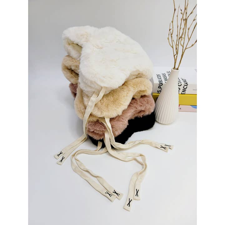 Comfortarians - Wholesale Trapper/Bomber Hat - Women's - Faux Fur Trapper Hat, Extra Warm Faux Fur Hat with Ear Flap3