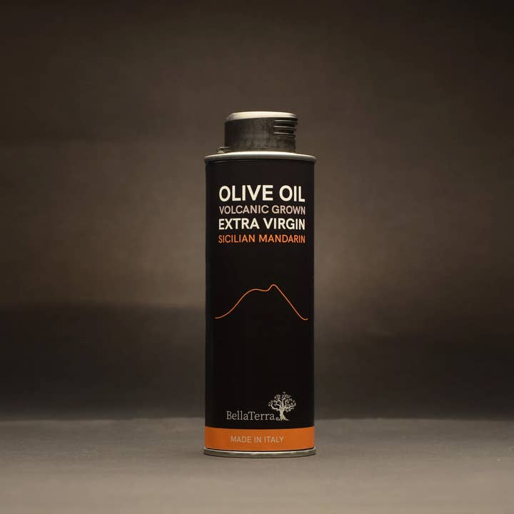 BellaTerra – wholesale Olive oil – Sicilian Mandarin - Volcanic Grown Extra Virgin Olive Oil