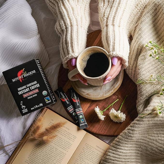 Acme Import Co - Wholesale Instant Coffee/Espresso - Mount Hagen Organic Instant Coffee, 25ct Sticks (1.76oz)2