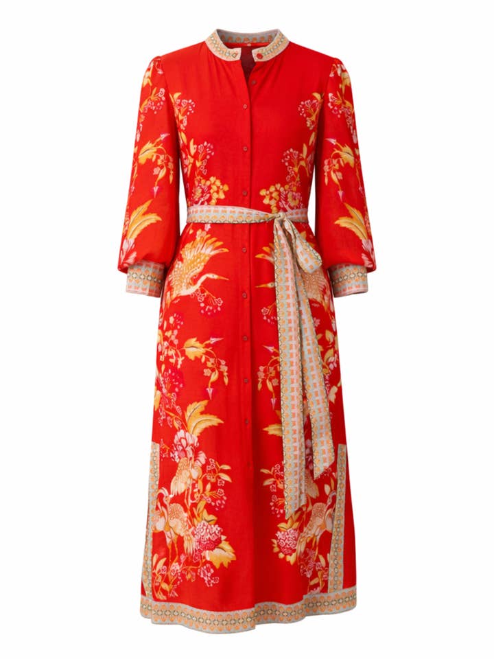 Kaitlyn Red Dress for wholesale by Raishma