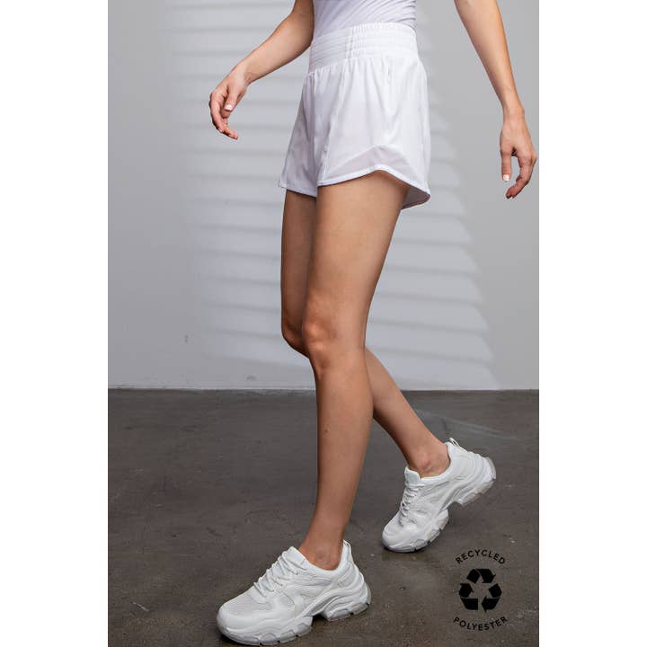 Rae Mode - Wholesale Athletic Shorts - Women's - RECYCLED ACTIVE SHORT WITH MESH60