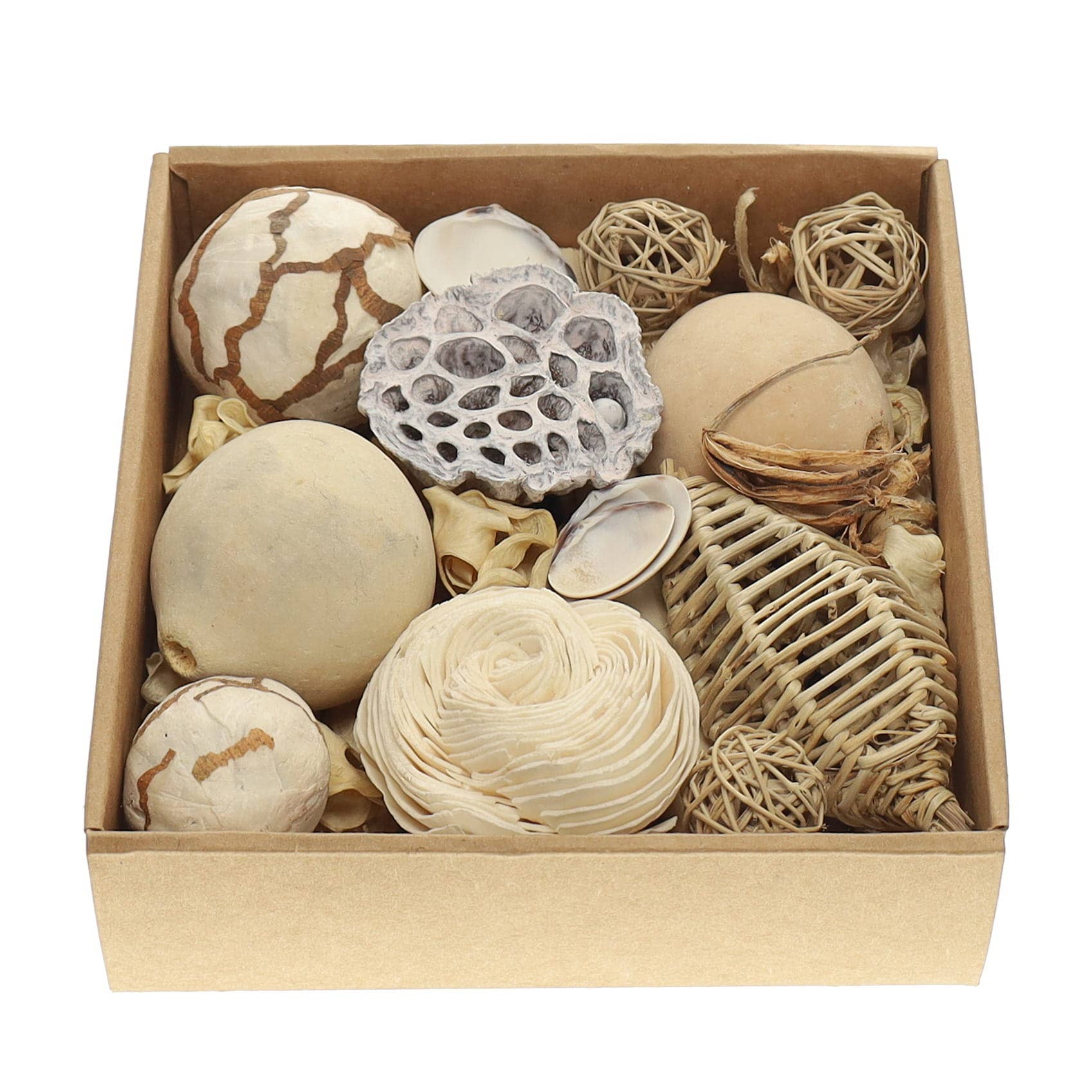 Your Home - Wholesale Potpourri - Sea Island Cotton Kraft Box Potpourri1