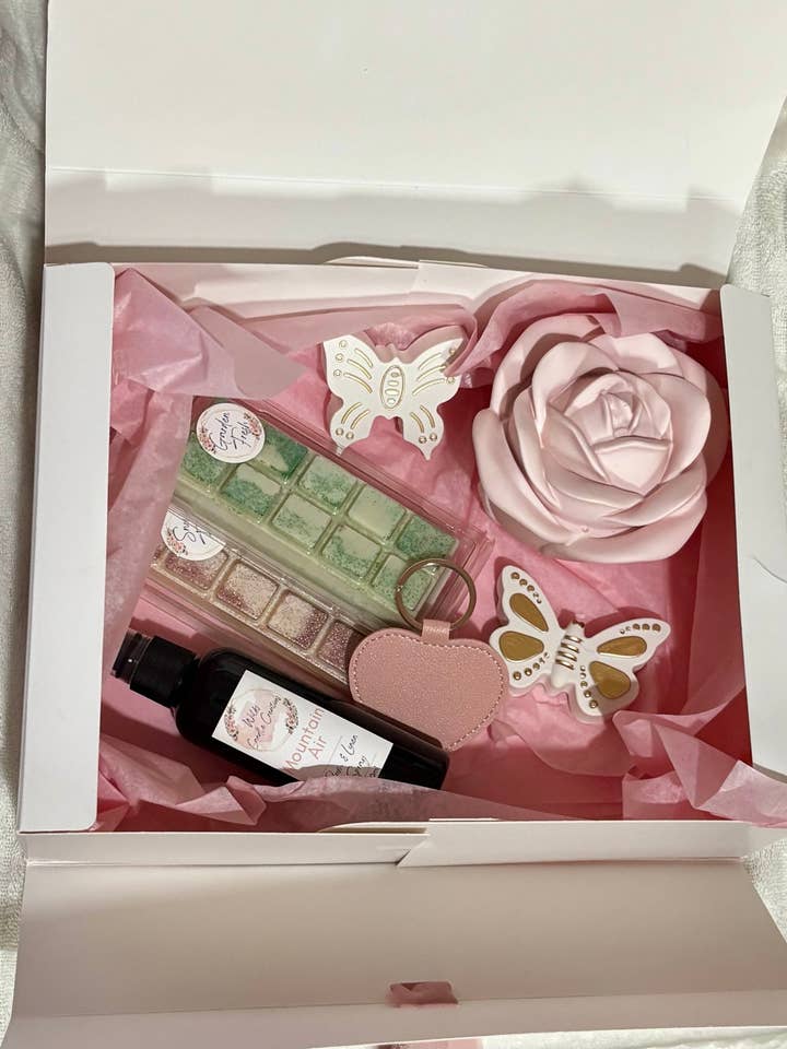 💗 Caixa de Presente com Vela de Luxo para o Dia da Mãe | Edição Limitada por atacado de wilkscandlecreations