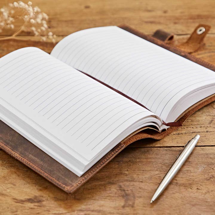 The Paper High Gift Company Limited - Wholesale Journal Cover - Buffalo Leather Refillable Tree of Life Journal