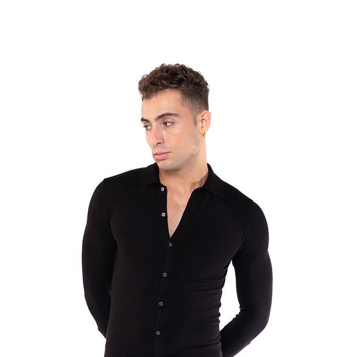 Knitted Dress Shirt for wholesale by FANG